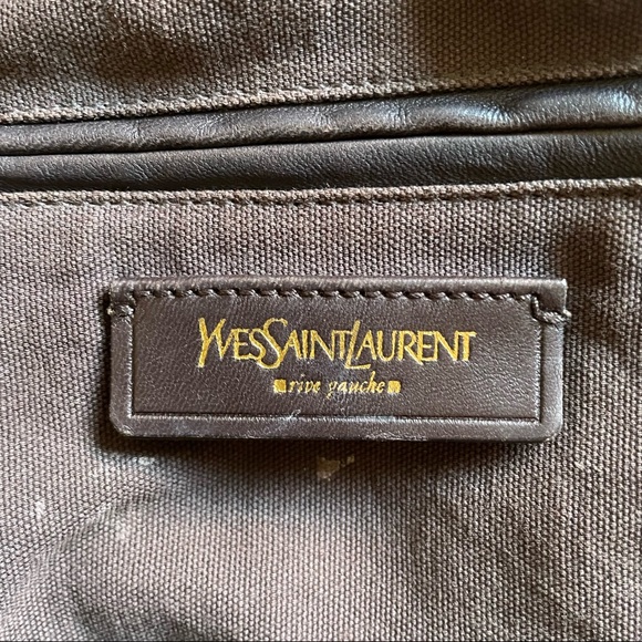 Yves Saint Laurent Gold Volcano Easy Tote Bag - Picture 6 of 12